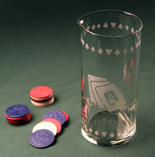 Poker Martini Mixer